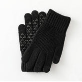 Winter Mens Rubber Touch Screen Gloves_Cwmm1487