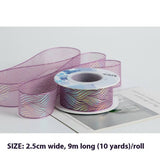 GIFT RIBBON TIED FLOWER PACKAGING MATERIALS_CWMM5786