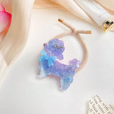 NEW PUPPY HIGH ELASTIC PONYTAIL HAIR TIE_CWAHA1094