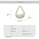 LARGE L SIZE DUMPLING CLOUD SHOULDER BAG_CUAB00478