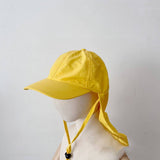 SUMMER THIN CHILDRENS SUN PROTECTION CAPE HAT_CWAH2875
