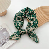 COTTON LINEN SQUARE SCARF FOR WOMEN S NECK WRAP_CWMS0672