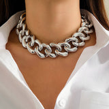 Punk Trend Cool Hip-Hop Thick Chain Necklace_Cwaje1167