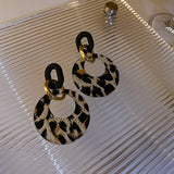 GEOMETRIC CIRCLE RETRO VERSATILE EARRINGS_CWAJE2169