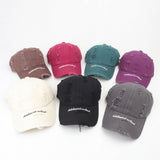 SPRING SUMMER EMBROIDERED BASEBALL CAP SUN HAT CWAH1137