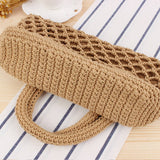 NEW STYLE FOREST STYLE PORTABLE BEACH STRAW BAG_CWAB2091