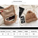 Womens Fluffy Fur Pearl Shoulder Bag_Cuab00594
