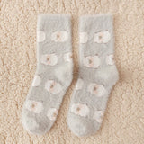 CUTE WARM SEASON LINT FREE FLOOR SOCKS_CWMS0797