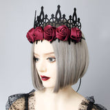 HALLOWEEN WITCH ROSE CROWN_CWMM0225