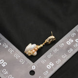 NEW HIGH END ALL MATCH NATURAL PEARL EARRINGS_CWAJE3801