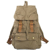 Unisex Canvas Backpack For School And Travel_Cwab5536