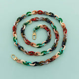 47 24MIXED COLOR BAG CHAIN PHONE CASE STRAP_CWMM5091