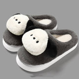 CUTE ANIMAL SLIPPER WARM MEMORY HOUSE SLIPPERS_CWSHS0313