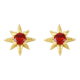 MINIMALIST STAR STUDDED DIAMOND EARRINGS_CWAJE1010