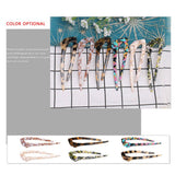 BALL HAIR STYLING FIXER LEOPARD PRINT USHAPED CLIP_CWAHA4213