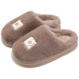 Minimalist Warm Comfy Fluffy Bedroom Slippers