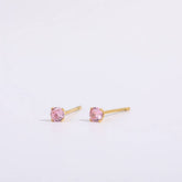 DECEMBER BIRTHSTONE STUD EARRINGS 18K ZIRCON_CWAJE5040