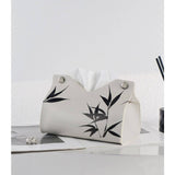 NEW BAMBOO LEAF INK BAMBOO SIMPLE TISSUE BOX_CWMM2253