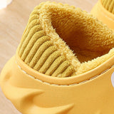 Winter Waterproof Cotton Slippers Warm House Shoes