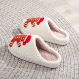 CHRISTMAS POPULAR GINGERBREAD RAYON SLIPPERS_CWSHS0762