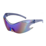 SPORTS WINDPROOF COLORFUL ONE PIECE SUNGLASSES_CWASG0607