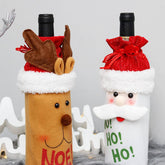 SANTA CLAUS WINE BOTTLE COVER FOR CHRISTMAS_CWAJE05401