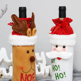 SANTA CLAUS WINE BOTTLE COVER FOR CHRISTMAS_CWAJE05401