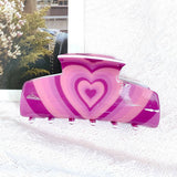 CUTE HEART SHAPED ACRYLIC HAIRPIN 8 7CM HAIRPIN_CWAHA0670
