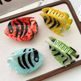 DOPAMINE COLOR TROPICAL FISH ACETATE CLAW CLIP M_CWAHA5835