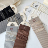 BREATHABLE MESH MID LENGTH COTTON SOCKS_CWMS0646