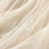 HIGH WAIST LACE MIDI SKIRT WITH CAKE LAYER DESIGN_CWBMS0326