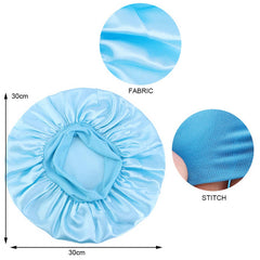 NEW WIDE BRIMMED NIGHTCAP WITH HEADBAND_CWAH1486