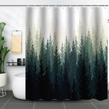 FOREST DIGITAL PRINTING SHOWER CURTAIN_CWMM1800