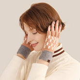 Winter Warm Knitted Five-Finger Half-Finger Gloves_Cwag0380