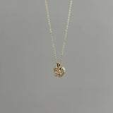 FASHIONABLE MERMAID DOUBLE LOVE NECKLACEP_CWAJE1261