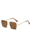FLAT TOP FRAME SQUARE SUNGLASSES_CWASG0100