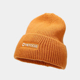 LETTER THICKENED EMBROIDERED BEANIE KNITTED HAT_CWAH2073