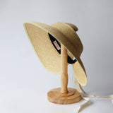 NEW FOLDABLE HOLLOW TOP STRAW HAT FOR WOMEN_CWAH3477