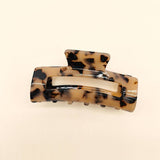 3 22 TORTOISE SHELL FLAT WOMENS HAIR CLAW CLIP_CWAHA0099