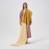 COLORBLOCK FAUX CASHMERE LONG SCARF FOR WINTER_CWASC2293