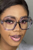 Women Geometric Frame Eyeglasses_Cwasg0135