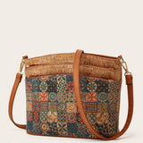 RETRO PRINT ETHNIC STYLE SHOULDER BAG_CWAB2634