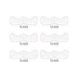 METALLIC FRECKLE FACE TATTOO STICKERS GOLD SILVER_CWMM8364