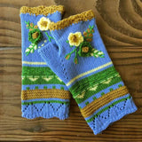 AUTUMN AND WINTER FLOWER EMBROIDERED GLOVES_CWMM1665