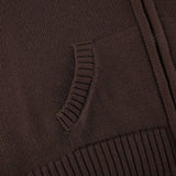 Warm Hooded Zipper Sport Zipper Cardigan