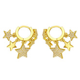 SHINING STAR PENDANT EARRINGS_CWAJE1002