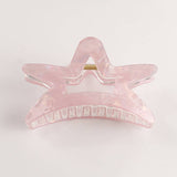 Cwaha1616_Transparent Star Hair Claw Clip