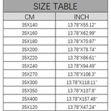 CONTRAST FABRIC FESTIVE TABLECLOTH_CWMM0998