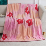 SIMPLE SMILING FACE KNITTED JACQUARD BLANKET_CWMM0324