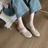 Vintage Flat Mary Jane Soft Sole Shoes
